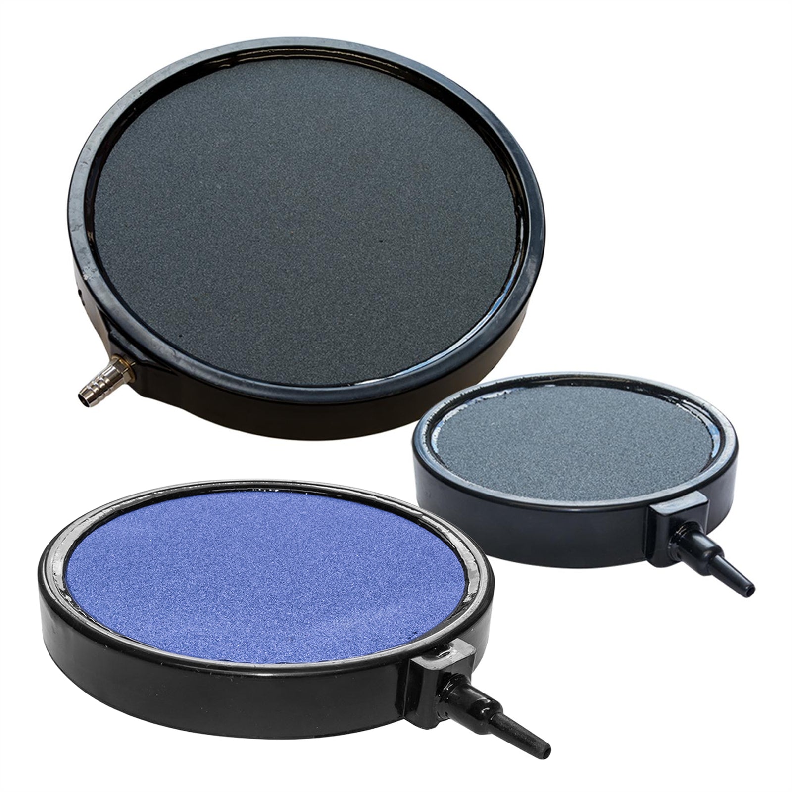 POND AQUARIUM round AIR DISC STONE AERATION FILTRATION HYDROPONIC KOI OXYGEN