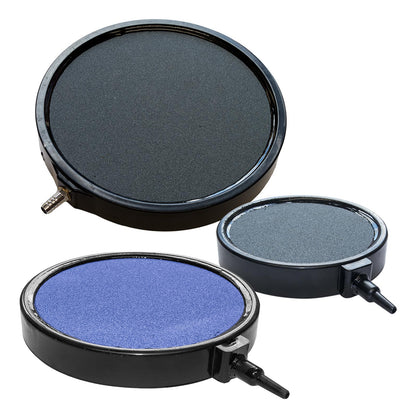 POND AQUARIUM round AIR DISC STONE AERATION FILTRATION HYDROPONIC KOI OXYGEN
