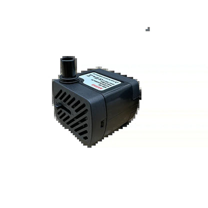 220V 3W Miniature Silent Submersible Pump Aquarium Fish Tank Fountain LED Pump EU Plug Pumping Aeration Pump Ornaments Set