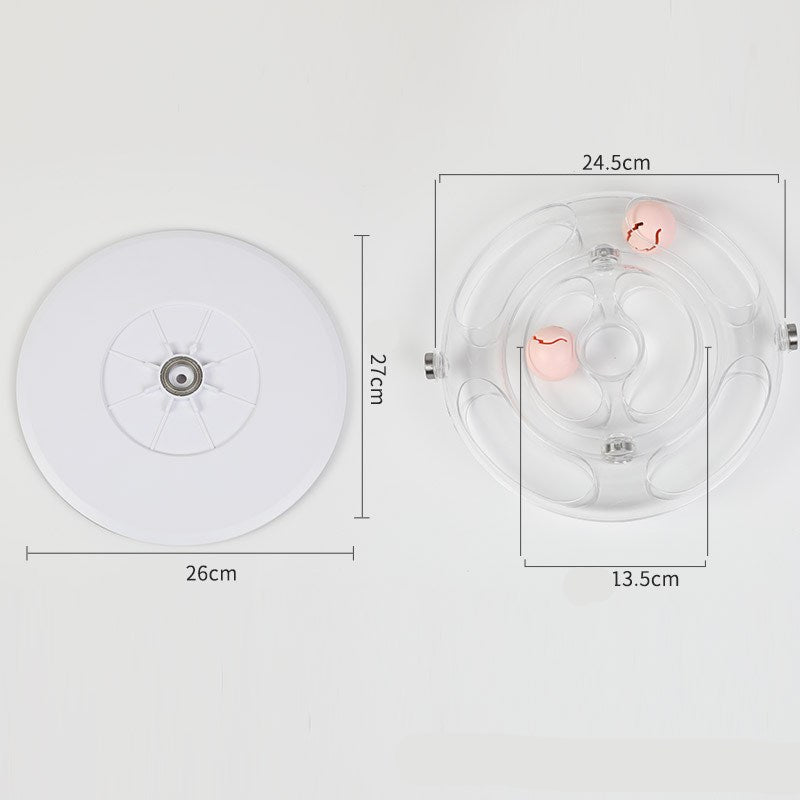 Interactive Cat Spin & Learn Toy