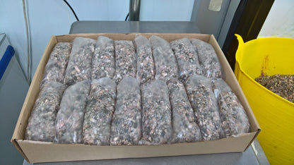Frozen Minced Green Tripe 40X500G Chubs/Rolls 20KG (44Lbs) for Dogs BARF / RAW