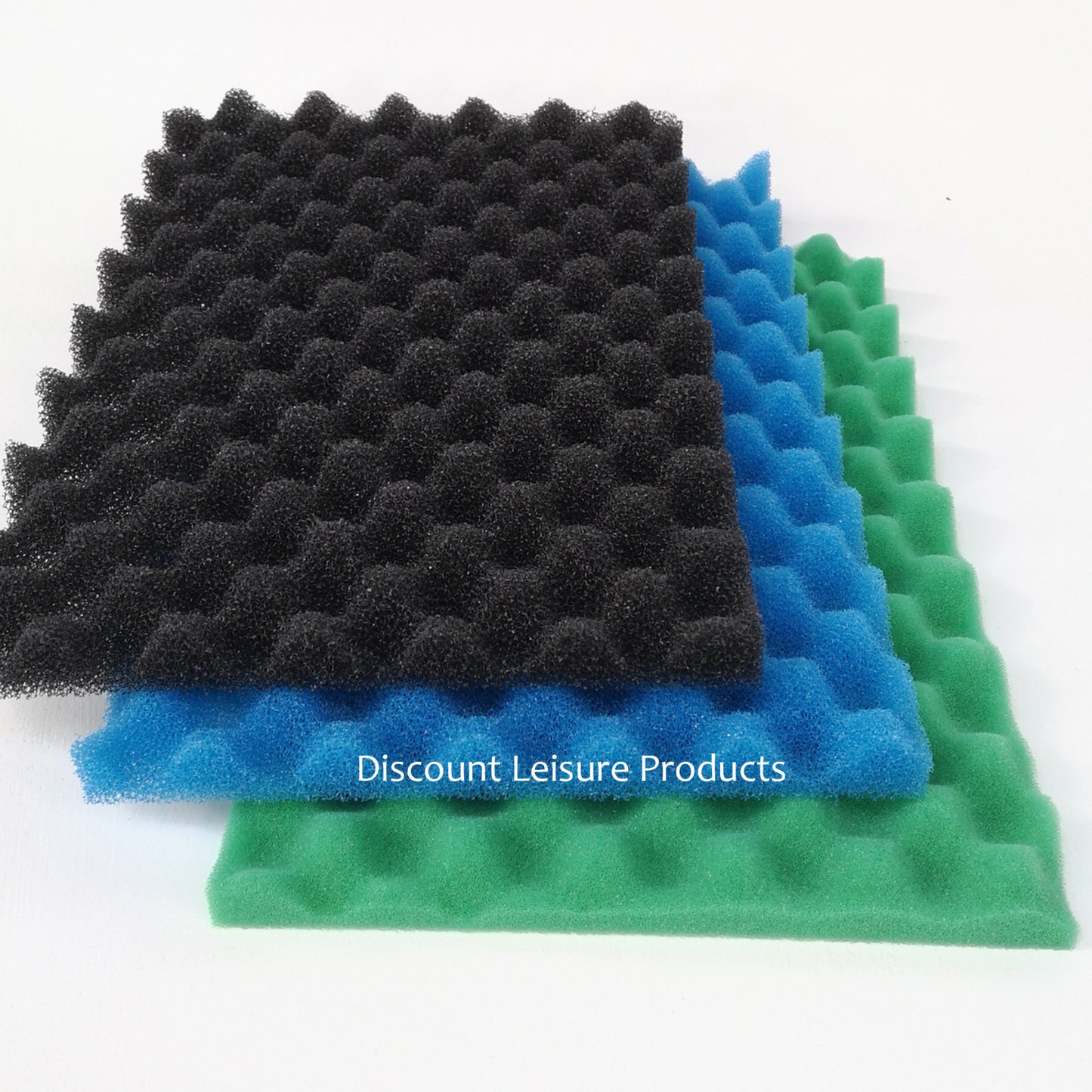 Fish Pond Filter Foam Sponge Set of 3 11" X 17", 25 X 18", 36" X 24" or 43 X 21"